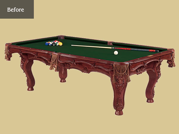 Turn your billiard table into a huge dining table